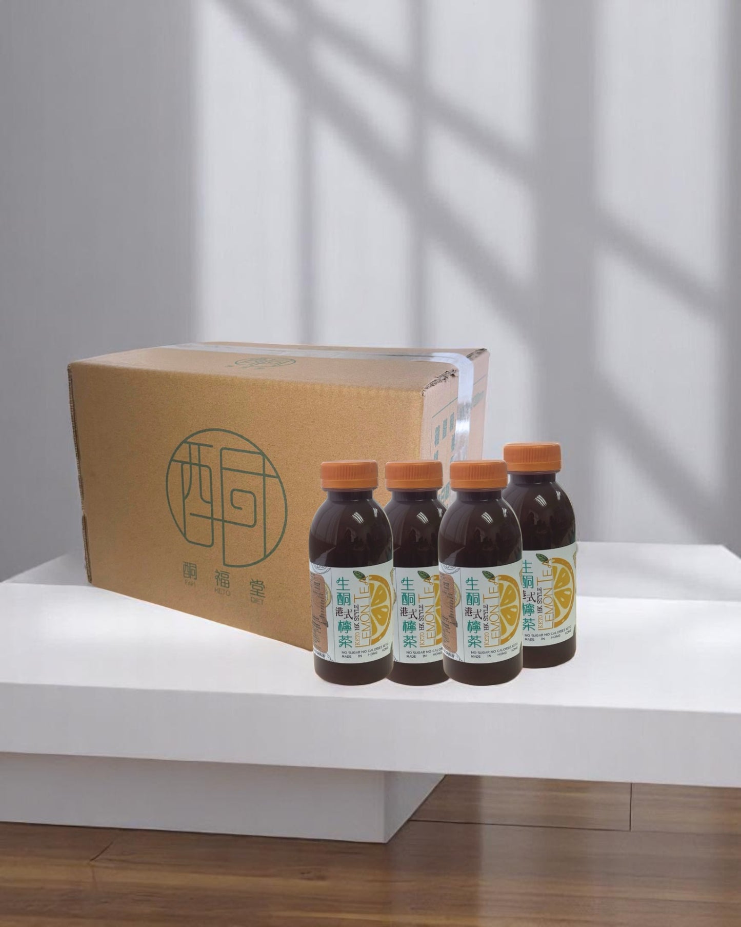Ketogenic Hong Kong Style Lemon Tea 24 bottles (350ml/bottle)