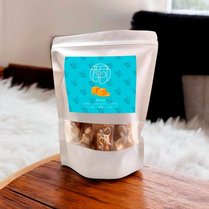 Keto Sea Salt Almond Toffee (100g/box)